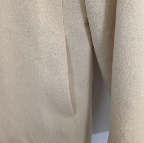 Talbots Petites Italian wool open front blazer - Picture 3 of 8